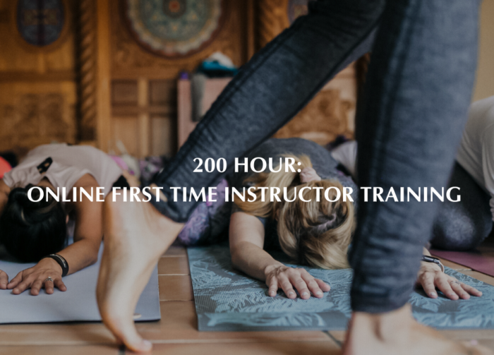 200 Hour Instructor Training